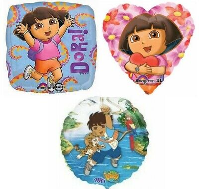Dora, Diego and Boots Balloons | Katy's Kards, LLC